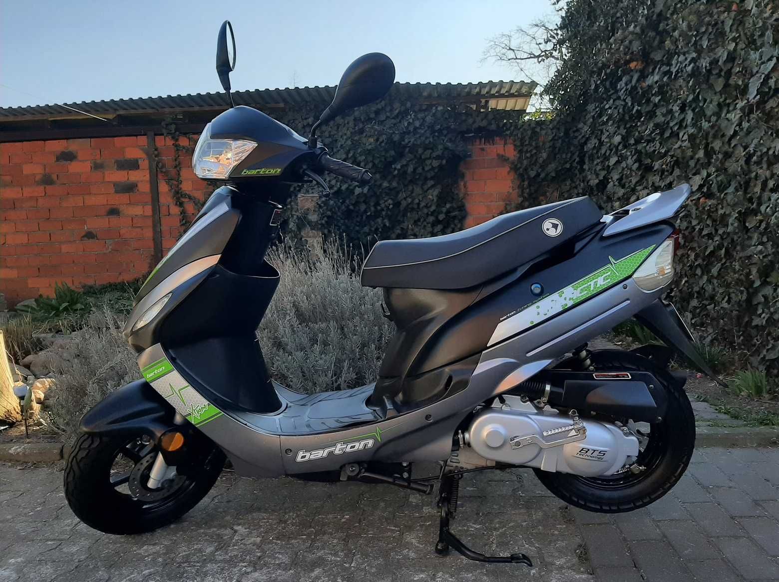 Jak nowy skuter Barton Galactic 50 4t 2019r 1wł przebieg tylko 2753km