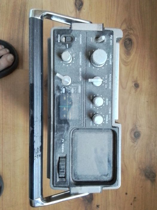 Radio z tv Jvc uszkodzone