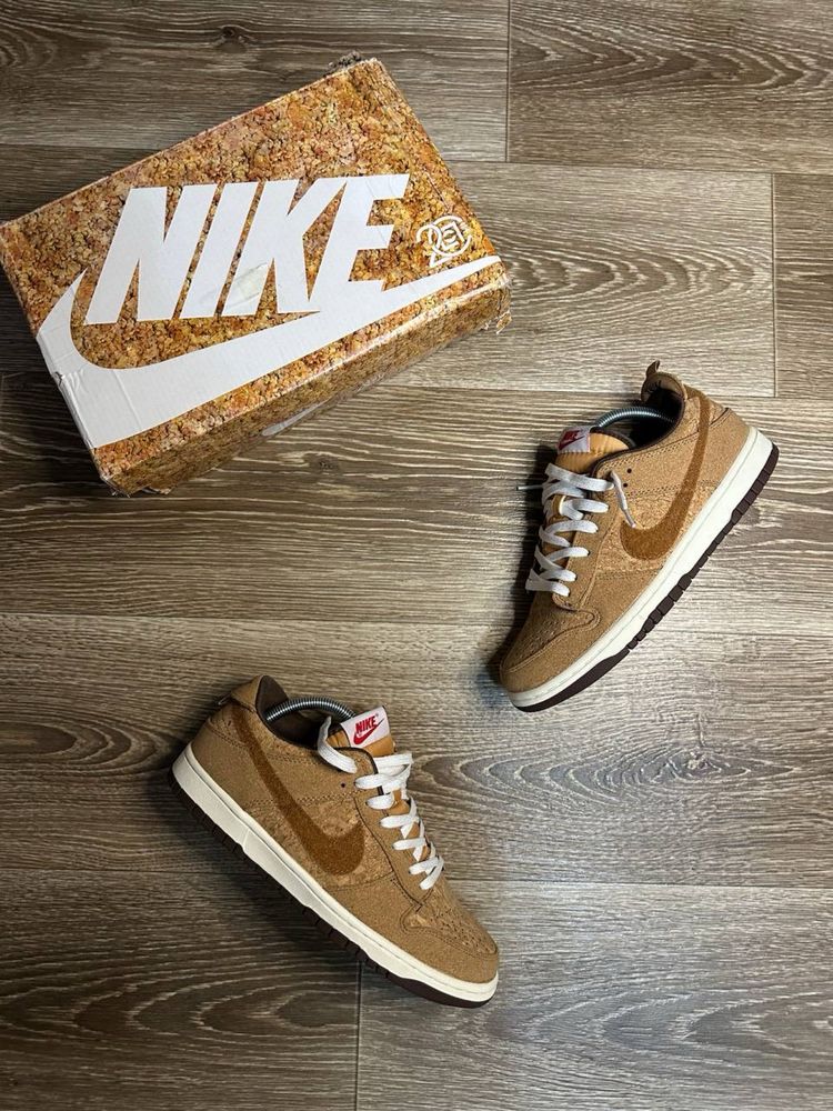 Кросівки nike dunk low brown