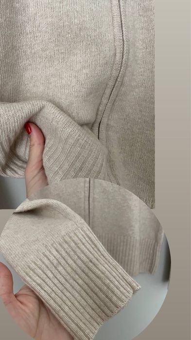 Люкс бренд кашеміровий светр M/Onesize