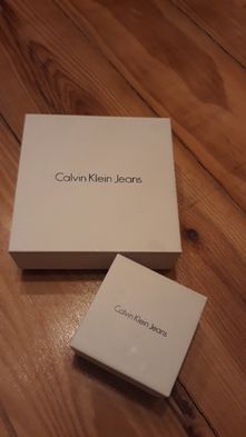 Colar prateado Calvin Klein original NÃO TENTEM BURLA Mbway