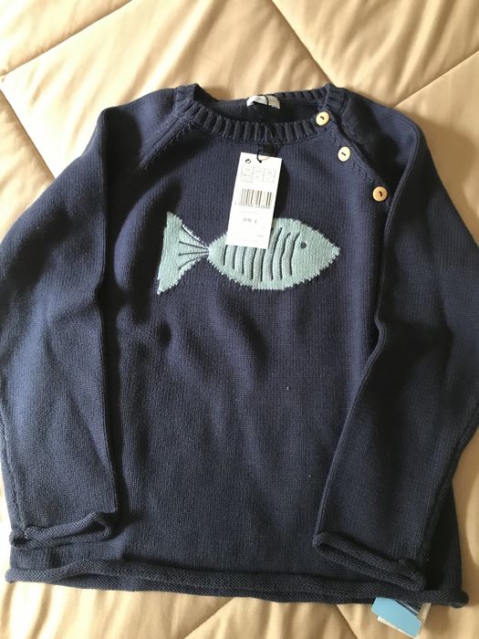 Camisola malha rapaz