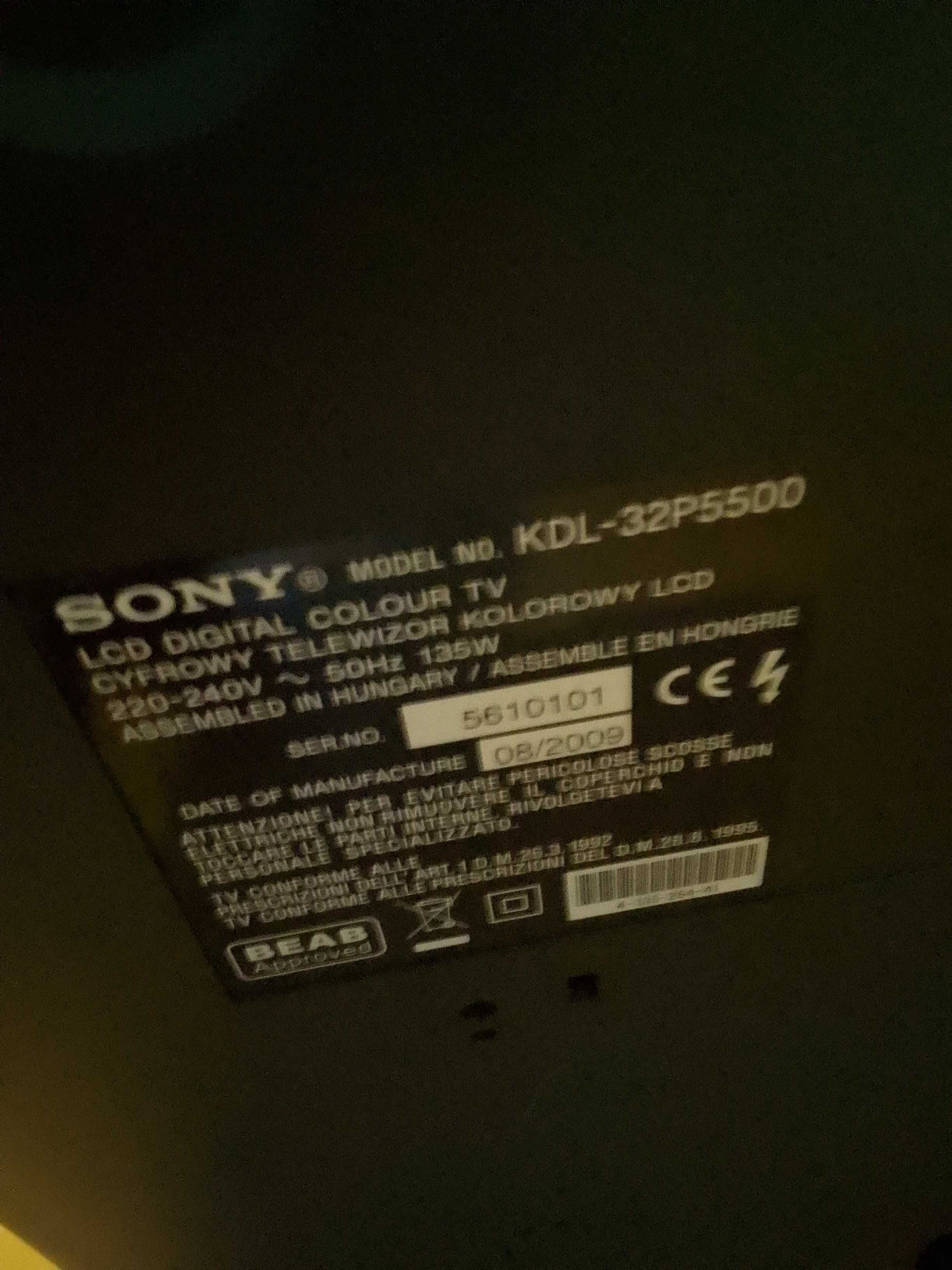 Tv Sony 32 całe stan idealny