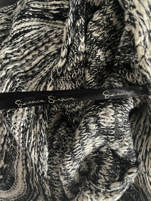 Kardigan z frędzlami (bawełna 72%) Jessica Simpson roz.L (stan dobry-)