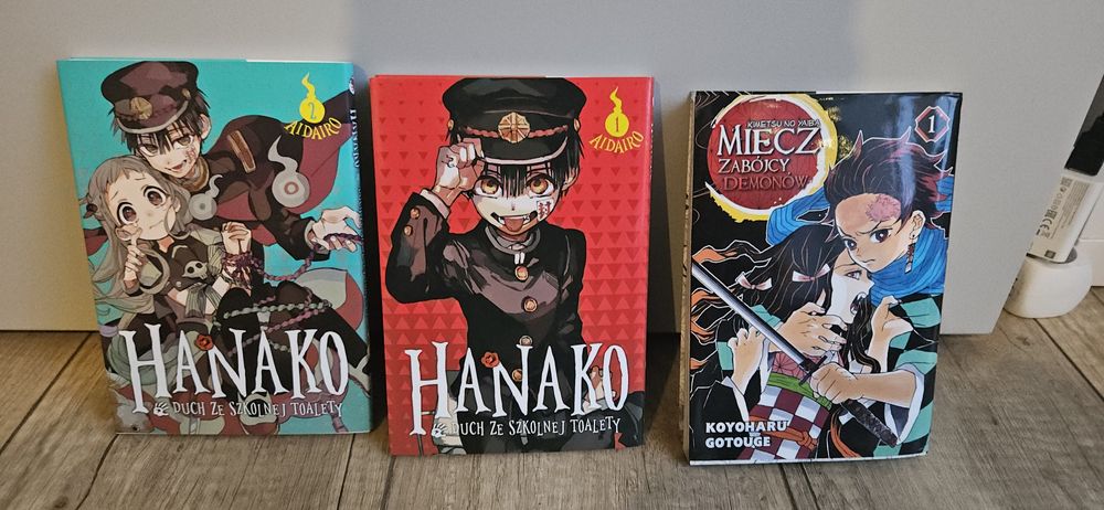 Hanako 1-2 i Demon Slayer 1 tom