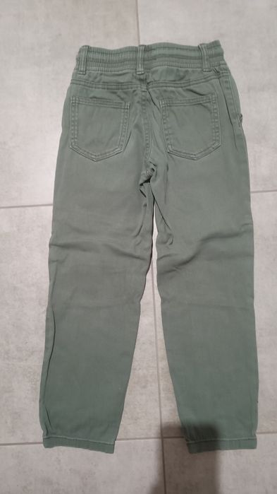 Spodnie chłopięce z grubej bawełny, rozm. 110