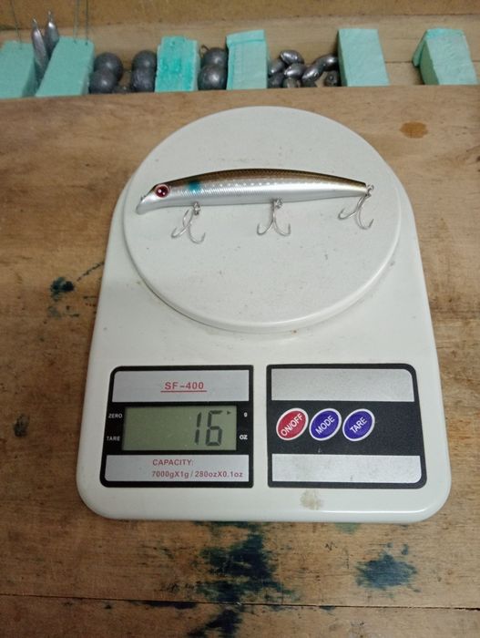 Amostras de pesca spinning