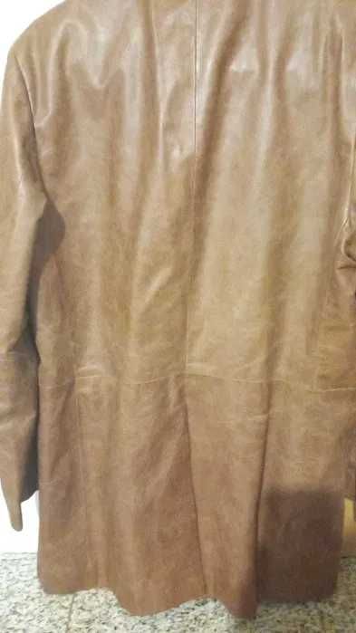 Casaco ZARA de Pele Genuína de Bovino Tamanho L/XL