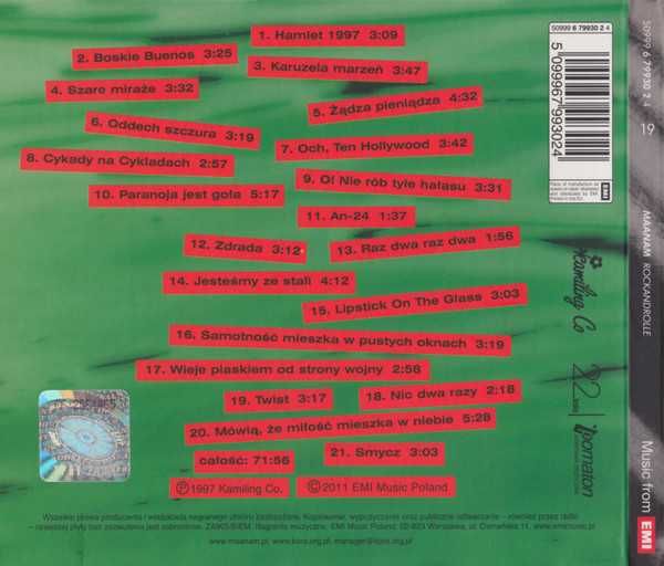 Płyta CD Maanam " Rockandrolle " 2011 EMI Music Poland