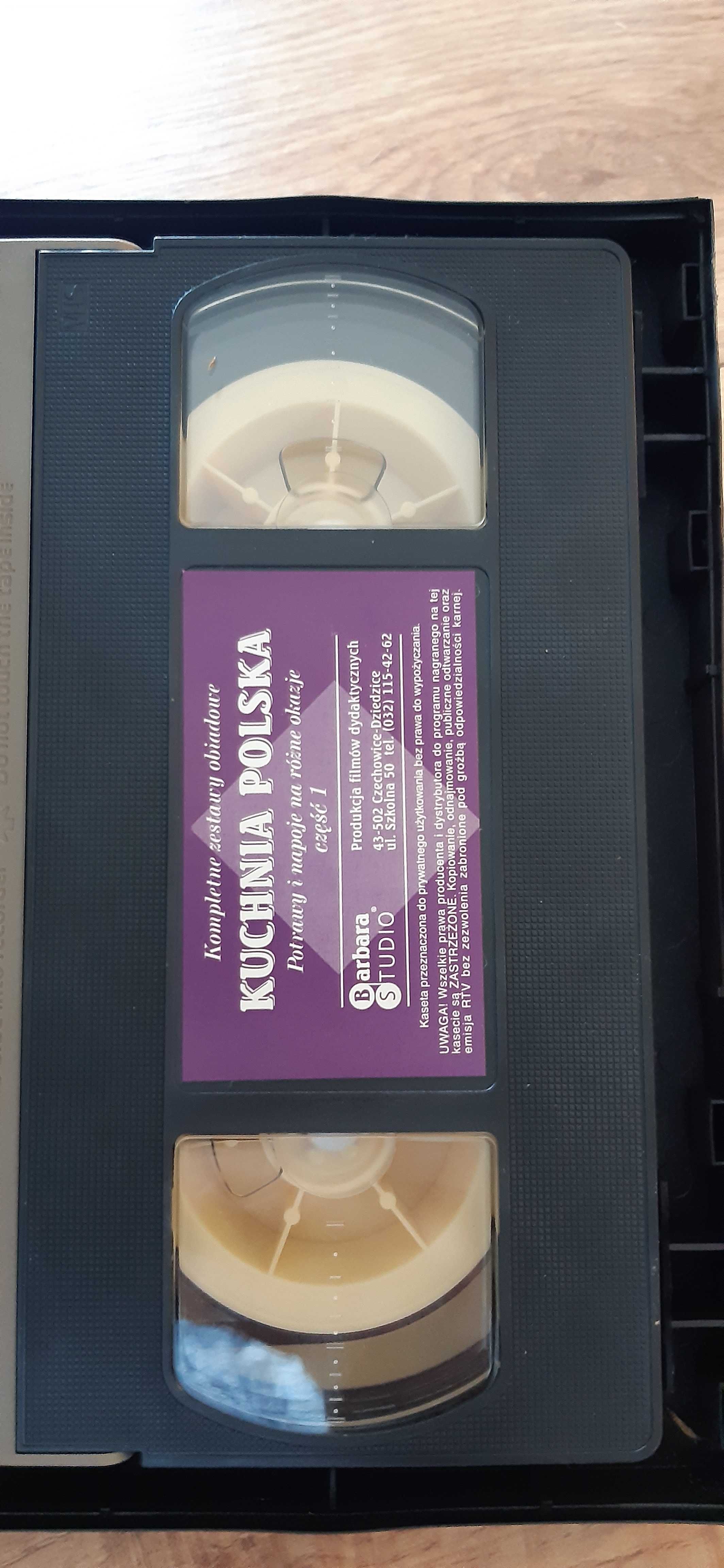 kaseta vhs kuchnia polska barbara studio