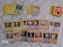 Cartas Pokémon (Base Set + Jungle Set + Fossil Set + Wizard Promo)