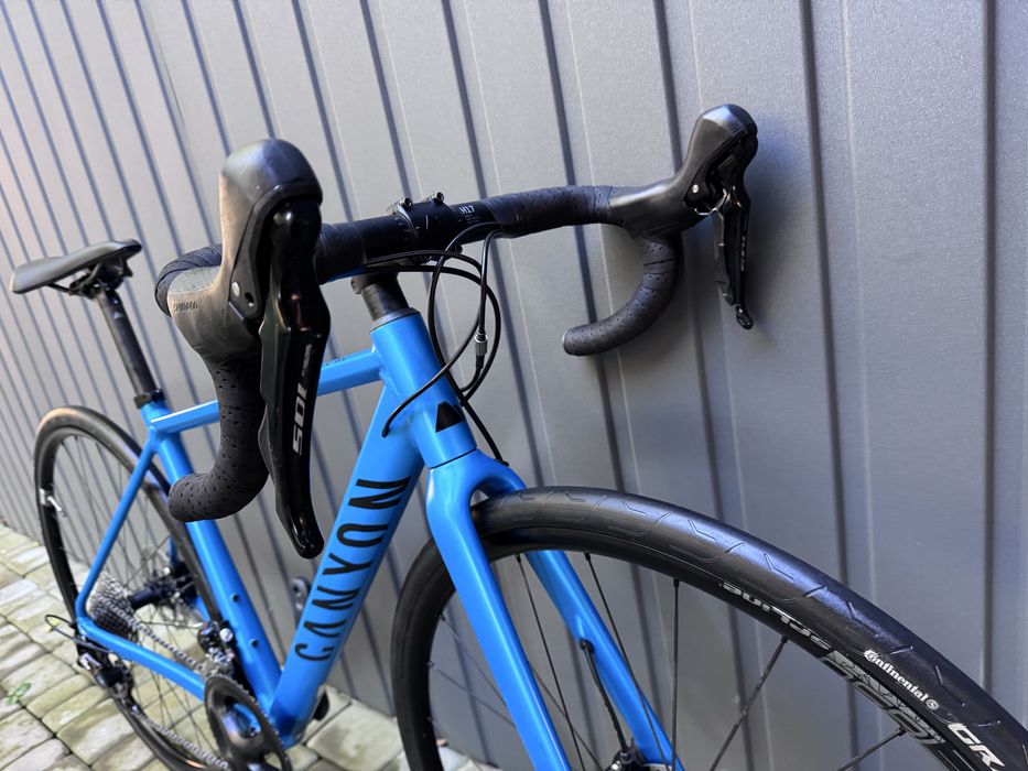 Canyon Endurace AL 7. Shimano 105 R7000.DT Swiss E1850 Spline Disc. XS