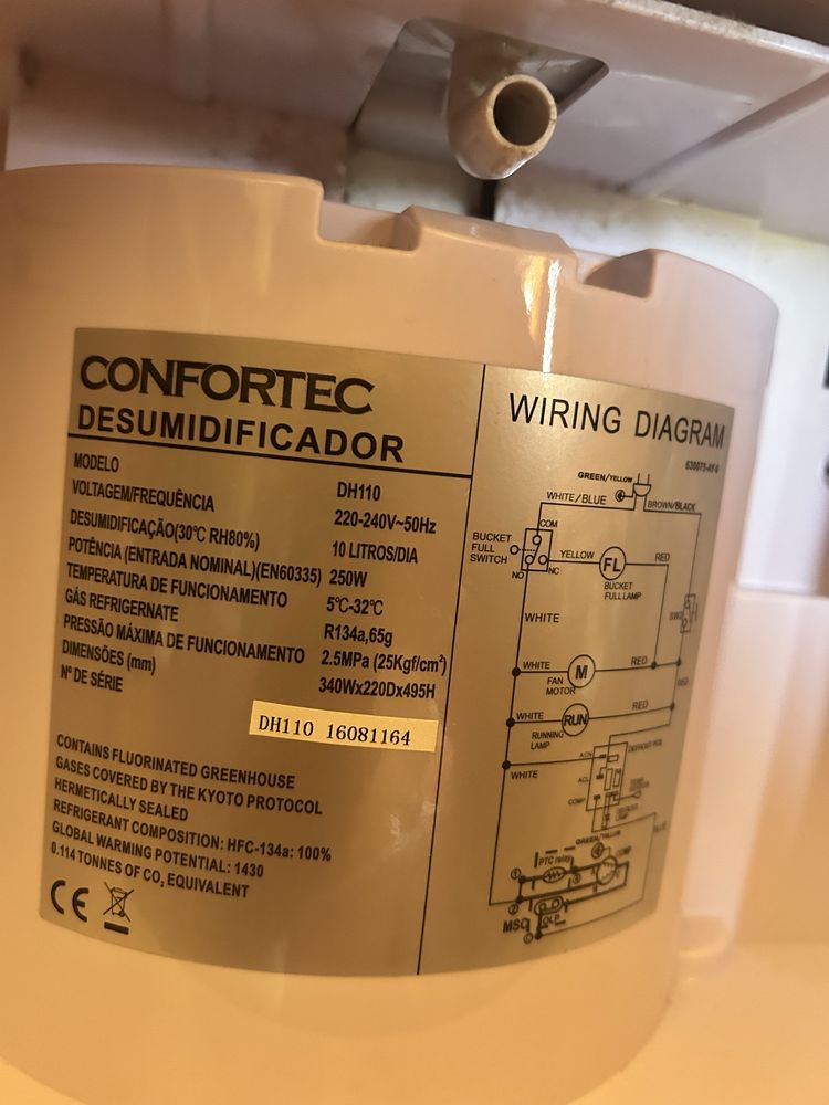 Desumidificador confortec