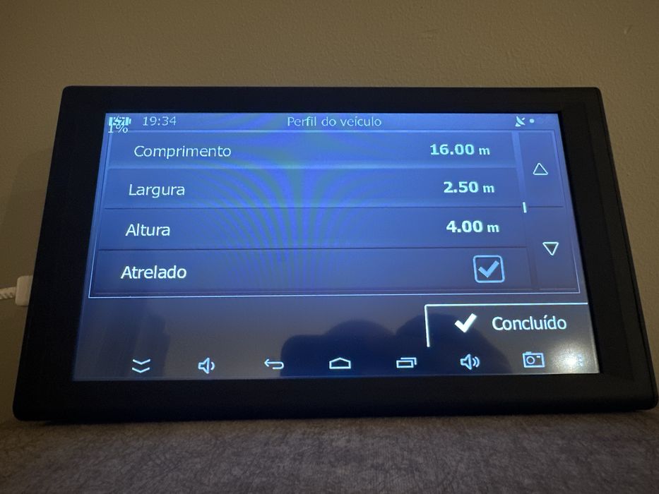 GPS 9” Android DVR (Camera) - iGO Truck Europa 2025