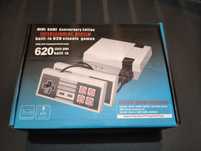 Consola mini de 620 jogos retro, imitação da NES