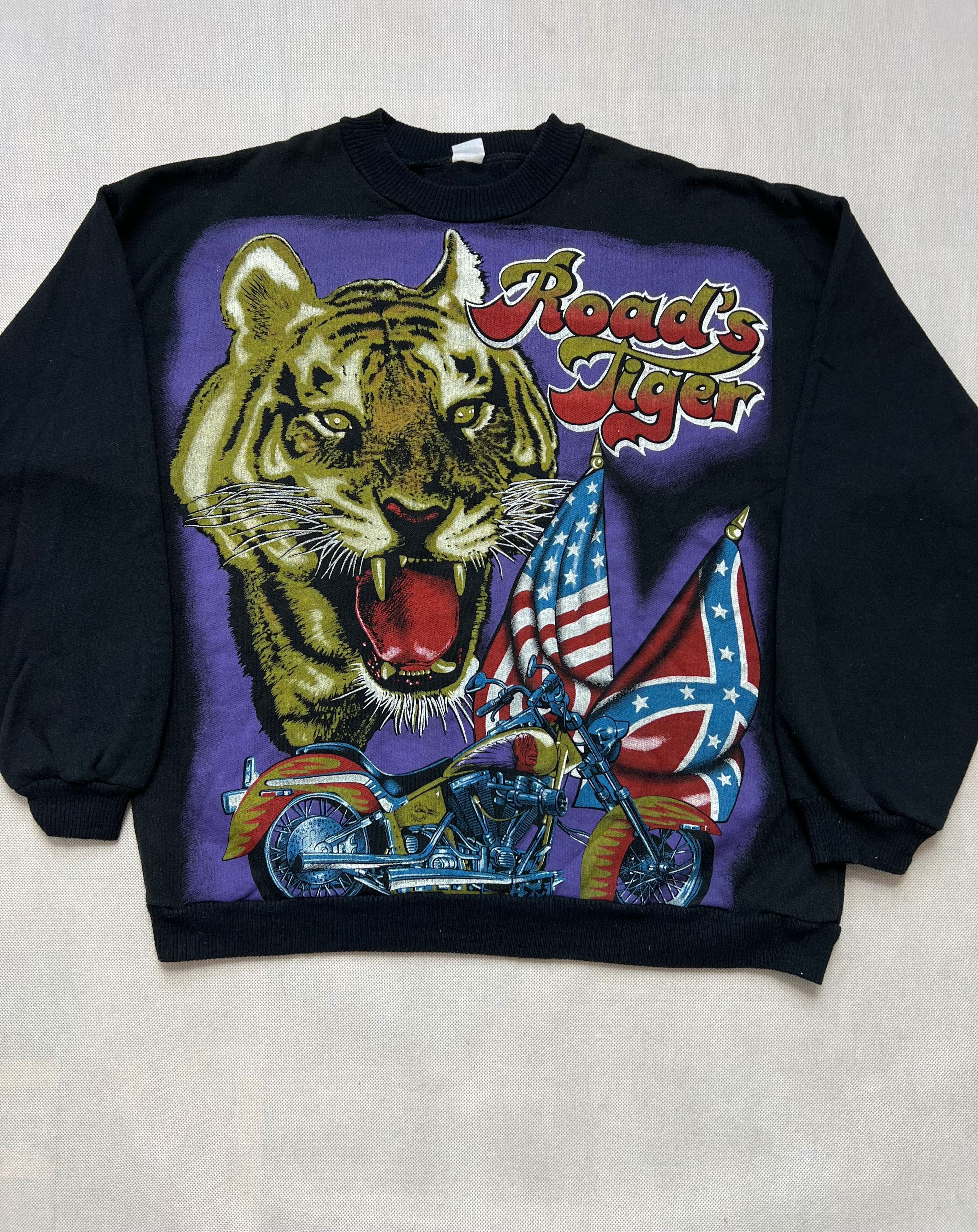 Bluza Road’s Tiger USA Vintage 90’s full print