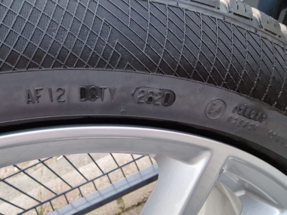 Felgi Audi Q5 8.0Jx20 ET39 + opony zimowe Continental 255/45/20