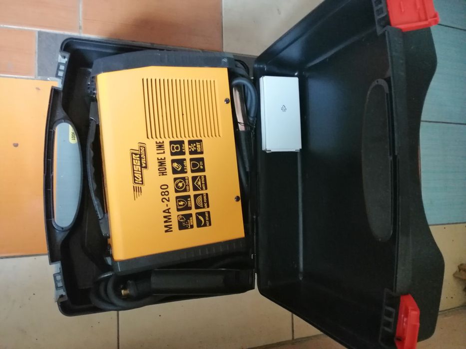 Зварювальний інвертор "KAISER" MMA-280, в комплекте маска+магнитный уг