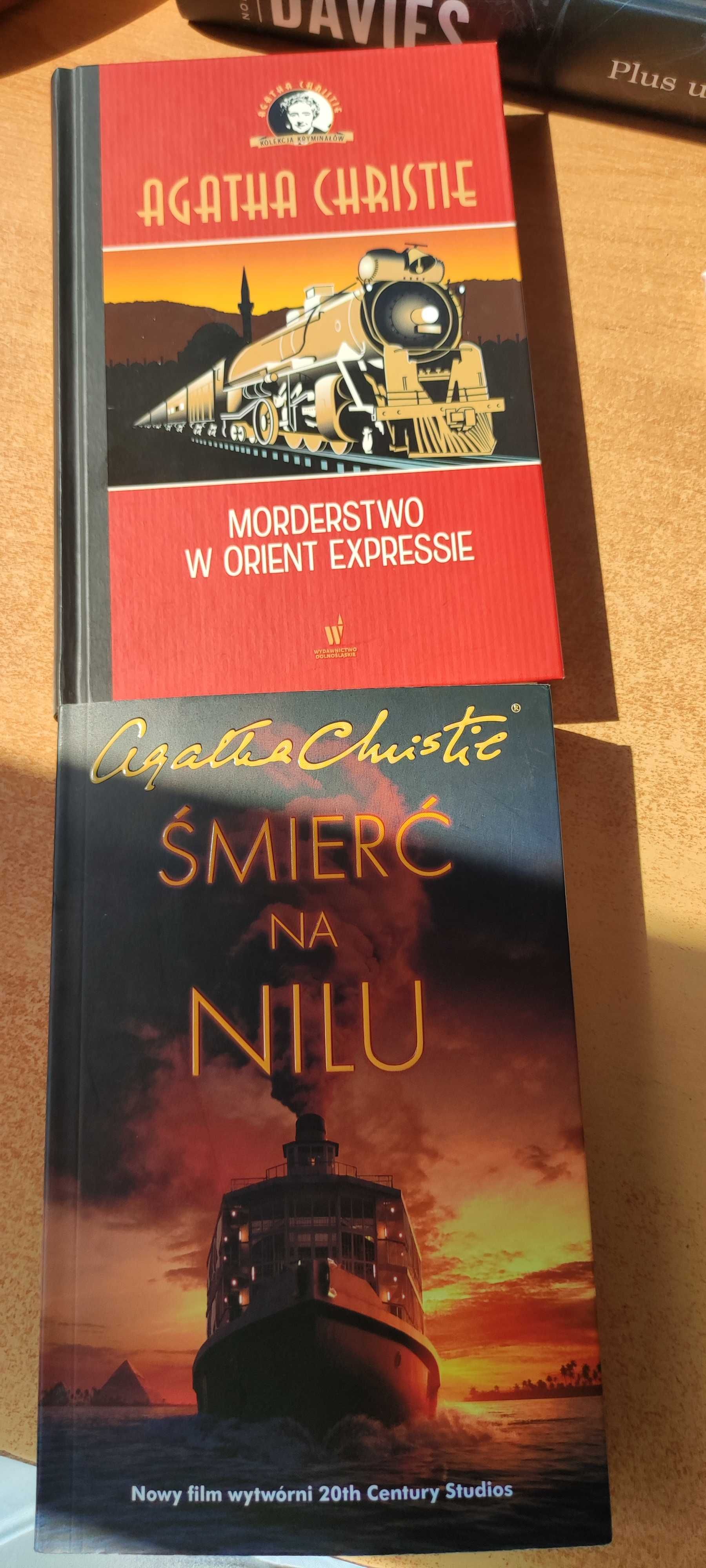 Śmierć na Nilu, Morderstwo w Orient Expressie Agatha Christie