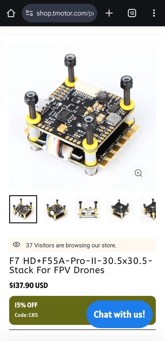 Польотний контроллер T-MOTOR F7 HD+ F55A PROII 4 IN 1