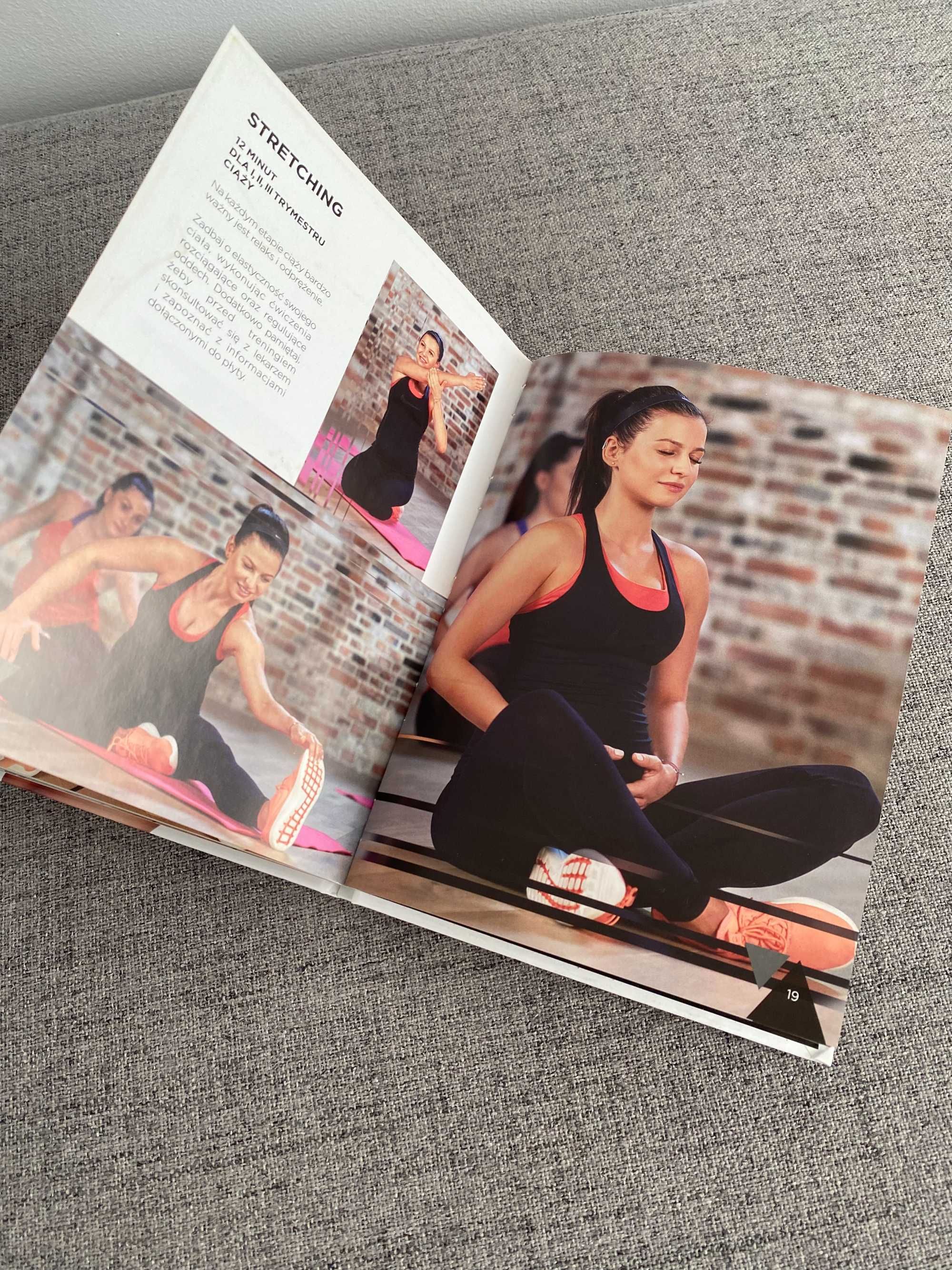 Trening "Healthy mom by Ann" płyta DVD z książką