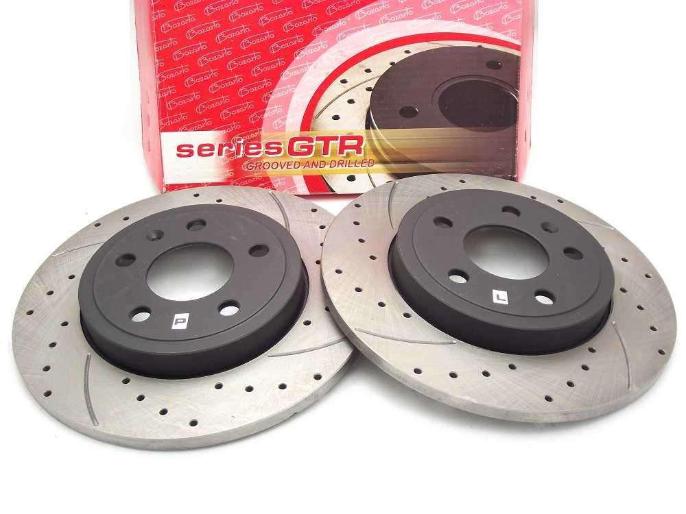 TARCZE hamulcowe Bozarto wiercone Audi A4 B6 B7 Seat Exeo 288mm TYŁ