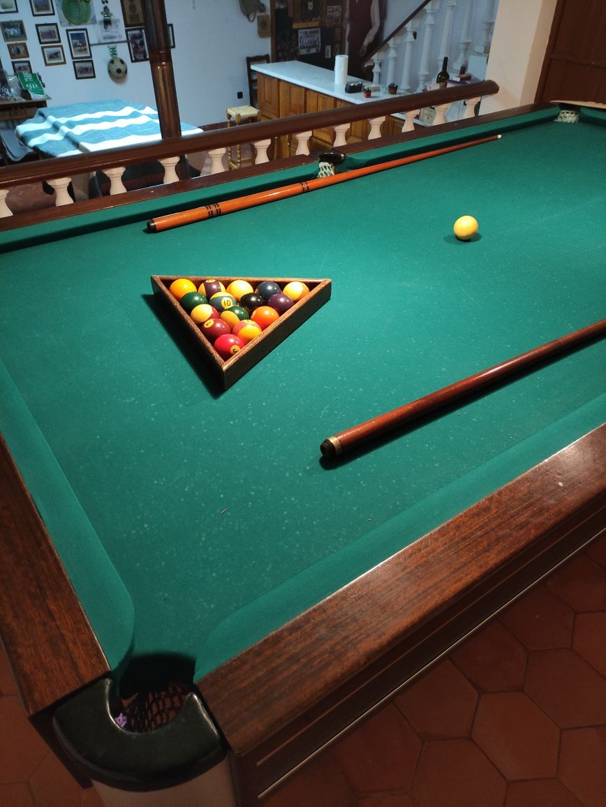 Mesa de Snooker/Bola 8/ Bilhar