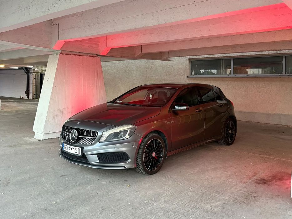 Mercedes-Benz Klasa A Mercedes A250 AMG • Automat • Skóra • 155k km • Zadbany