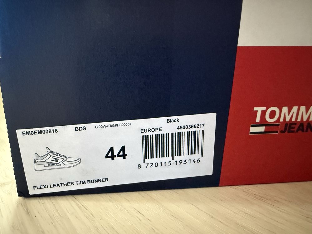 Buty męskie Tommy Hilfiger Flexi Leather TJM Runner 44