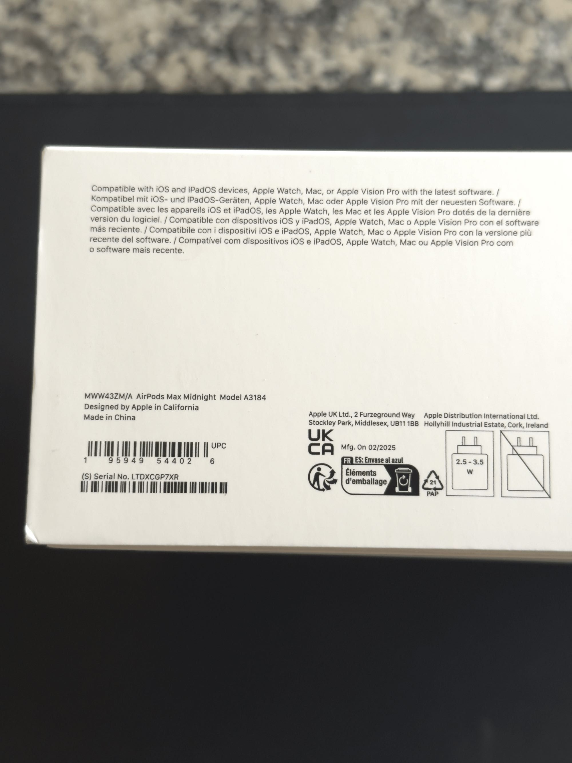 Airpods Max USB-C Midnight