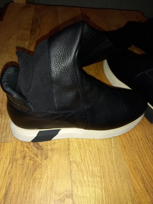 Шкіряні ботфорди