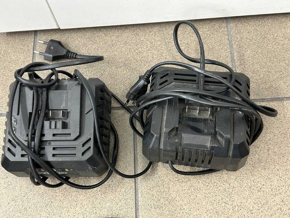 Zestaw narzędzi Erbauer Szlifierka 2x Wkrętarka Ładowarki