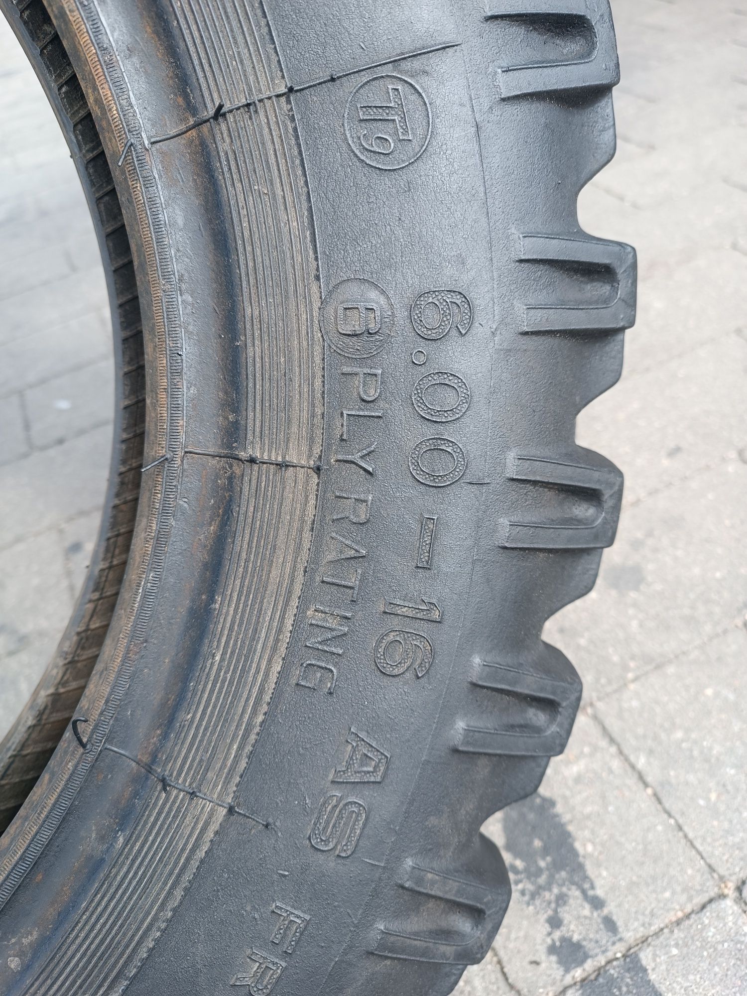 6.00-16 Continental AS Front T9 6.00R16