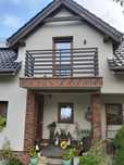 Balustrady balkonowa zewnętrzna barierka