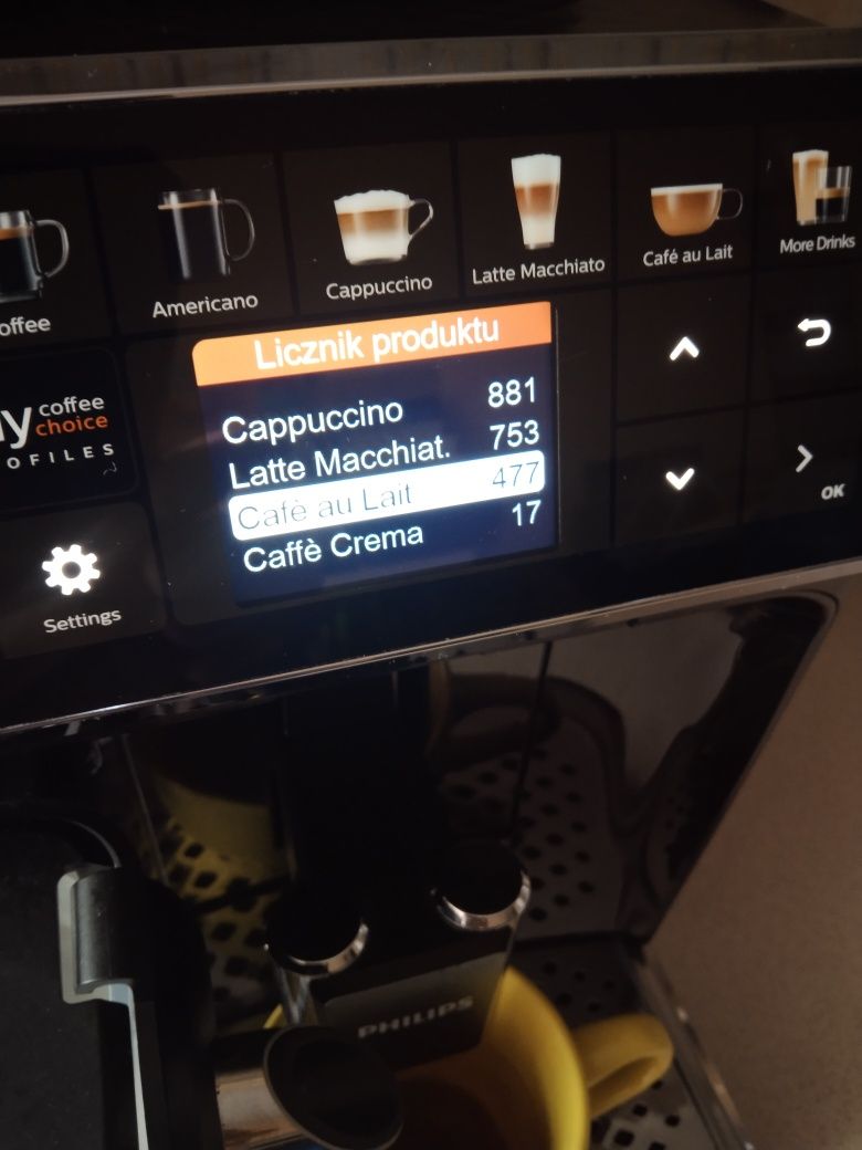 Ekspres Philips Latte Go EP4300 RARYTAS