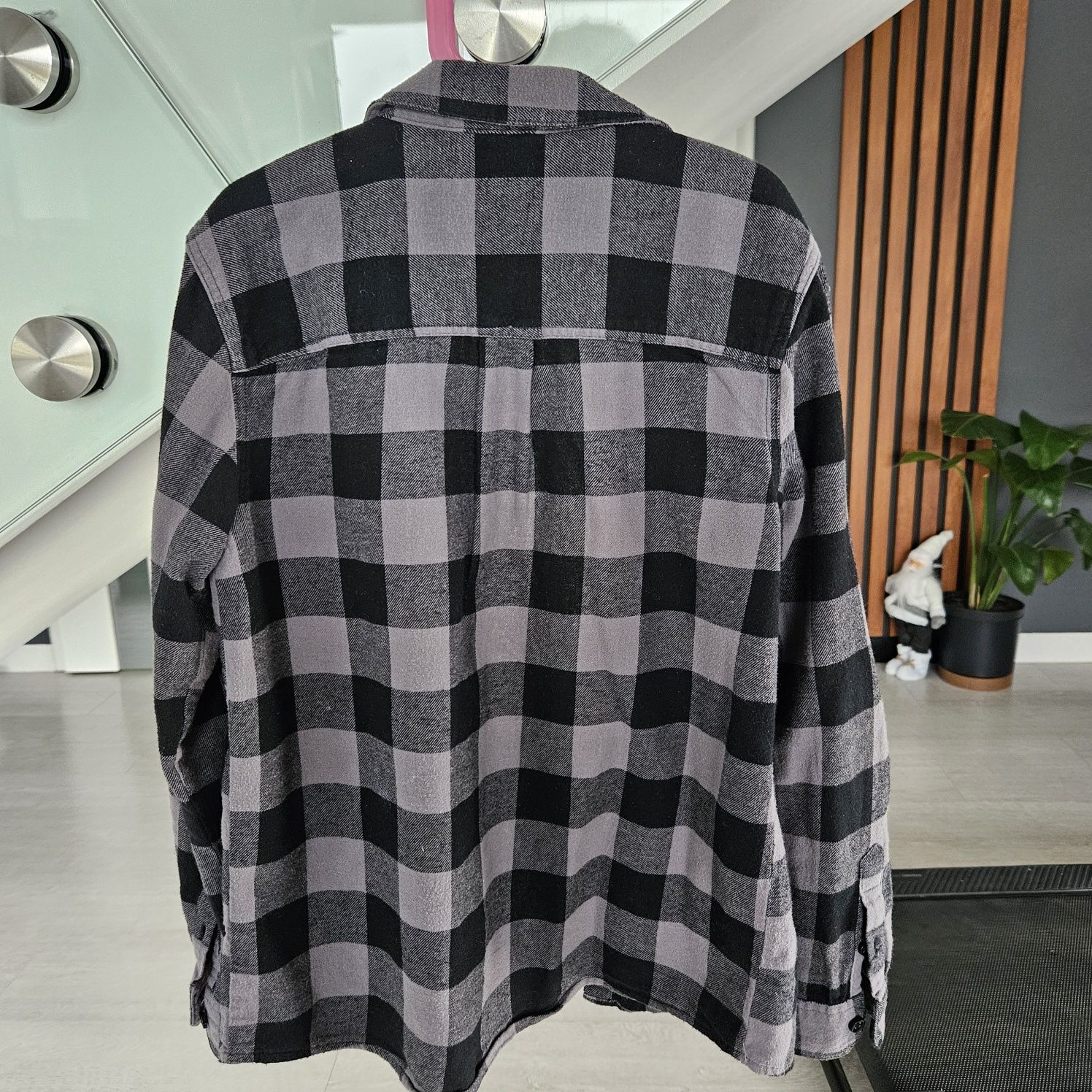 Koszula RESERVED flanelowa 146 chłopięca mało używana w kratkę