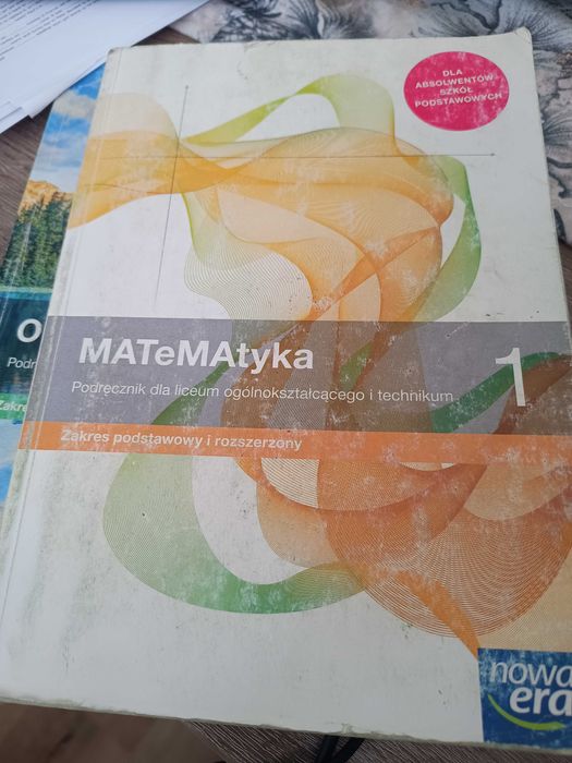 Podręcznik do matematyki liceum i technikum 1