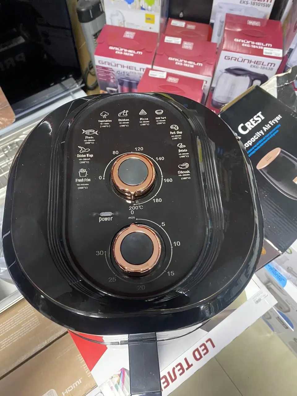 Аерофритюрка Gold Diamond TK09906 цифрова 8л 3400 Вт