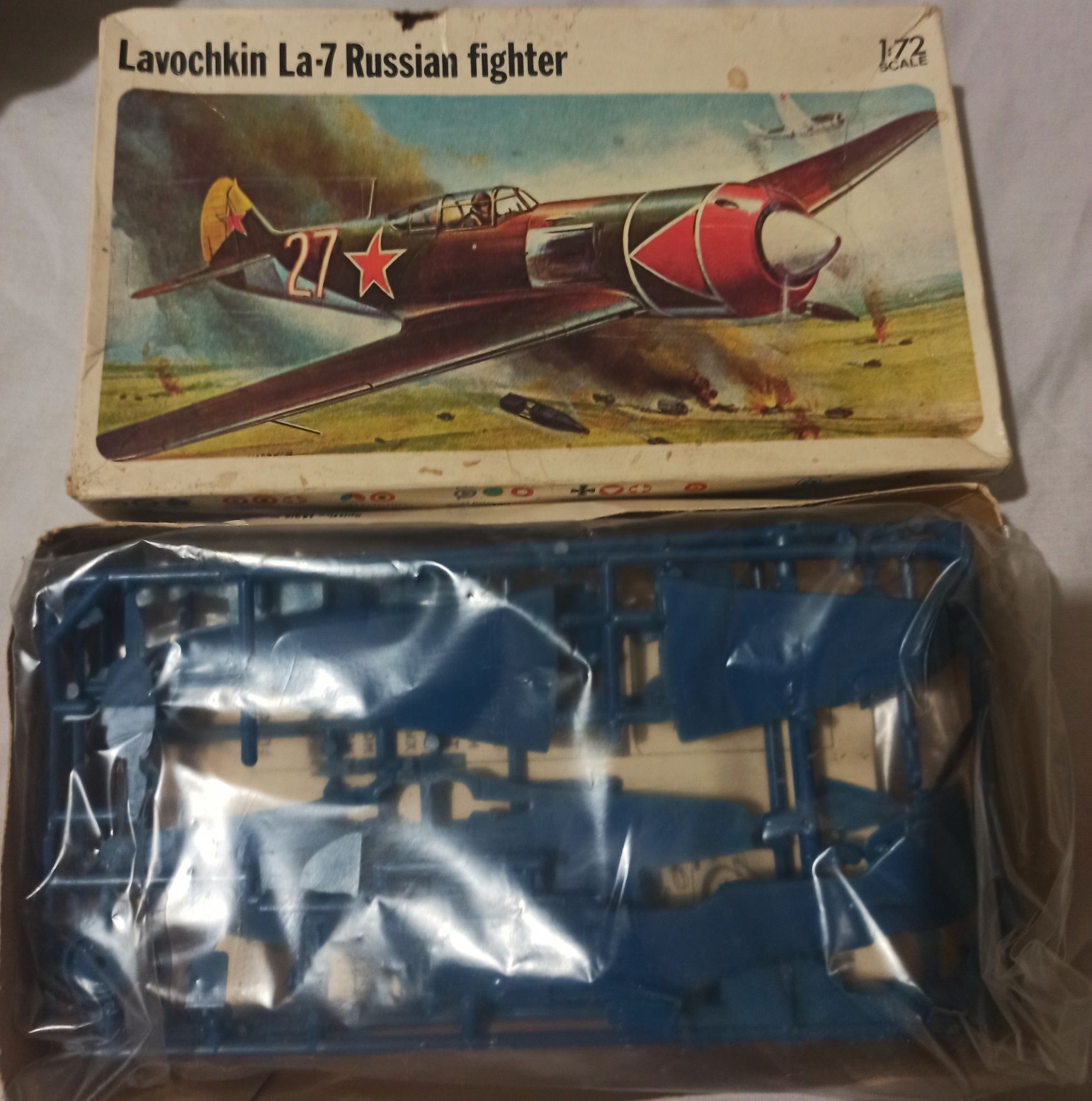 Модель самолёта Lavochkin La-7 Russian fighter