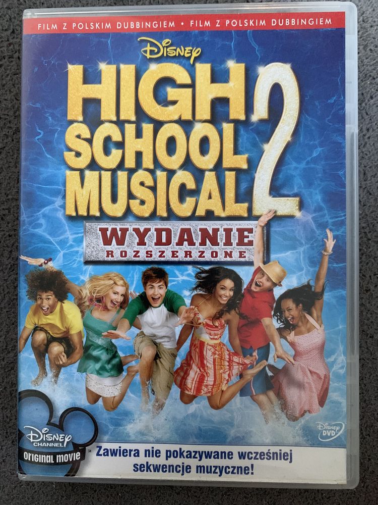 High School Musical 2 bajka na płycie dubbing wydanie rozszerzone