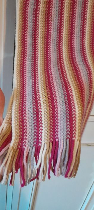 Cachecol comprido multi colorido