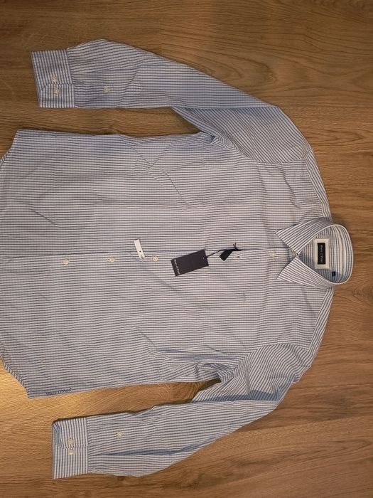 Koszula Marc O'Polo roz XL Nowa kratka ideał