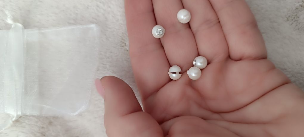Molinhas para cabelo com brilhante