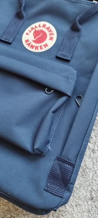 Mochila  Fjallraven Kanken 16L azul escura classic