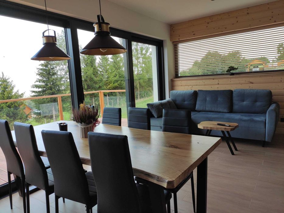 Domki w górach dla 9 osób - Balia z jacuzzi, sauna, Lipowa (Ostre),