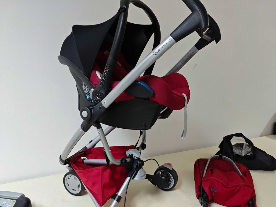 Carrinho de Bebé, ovo e isofix Max-Cosi Quinny – Conforto e Segurança