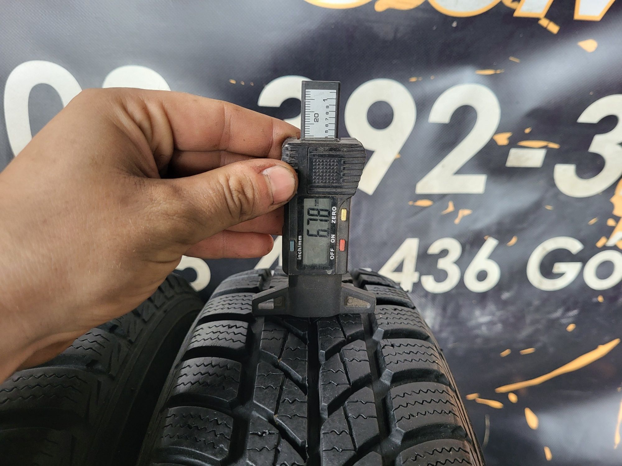 Opony zimowe 155/70/13 Kingstar 6,7mm