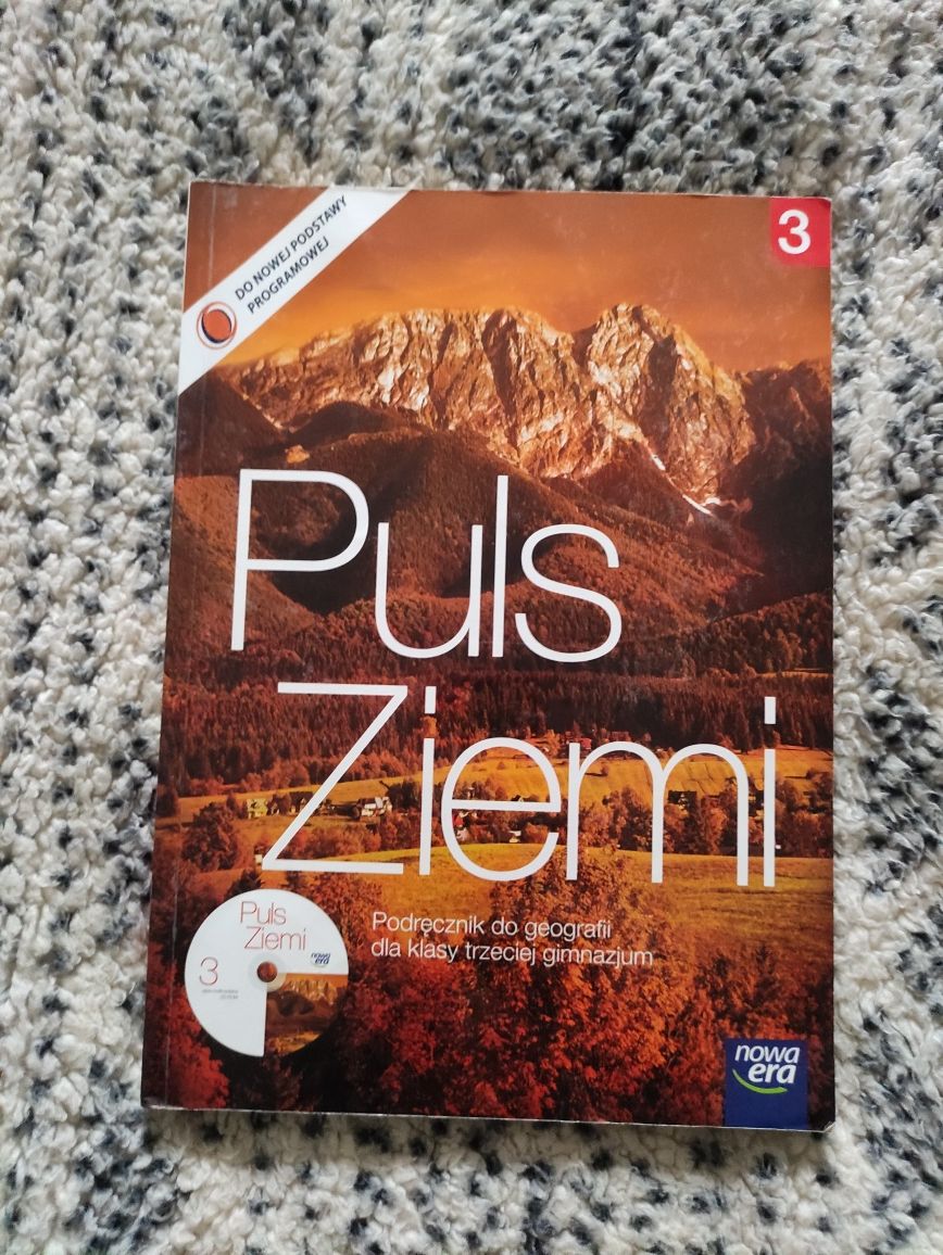 Podręcznik do geografii Puls Ziemi 3 geografia nowa era + CD