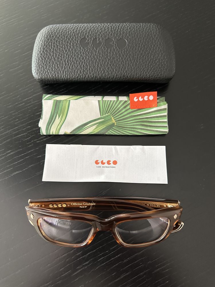 Armação de Óculos Garrett Leight California X Officine Générale