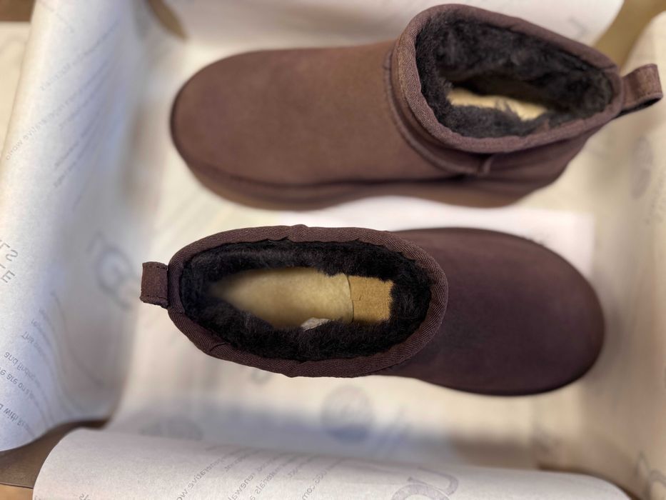 Угги/Угг/Уггі/Уги/Угі/UGG Australia Ultra Mini Platform Chocolate